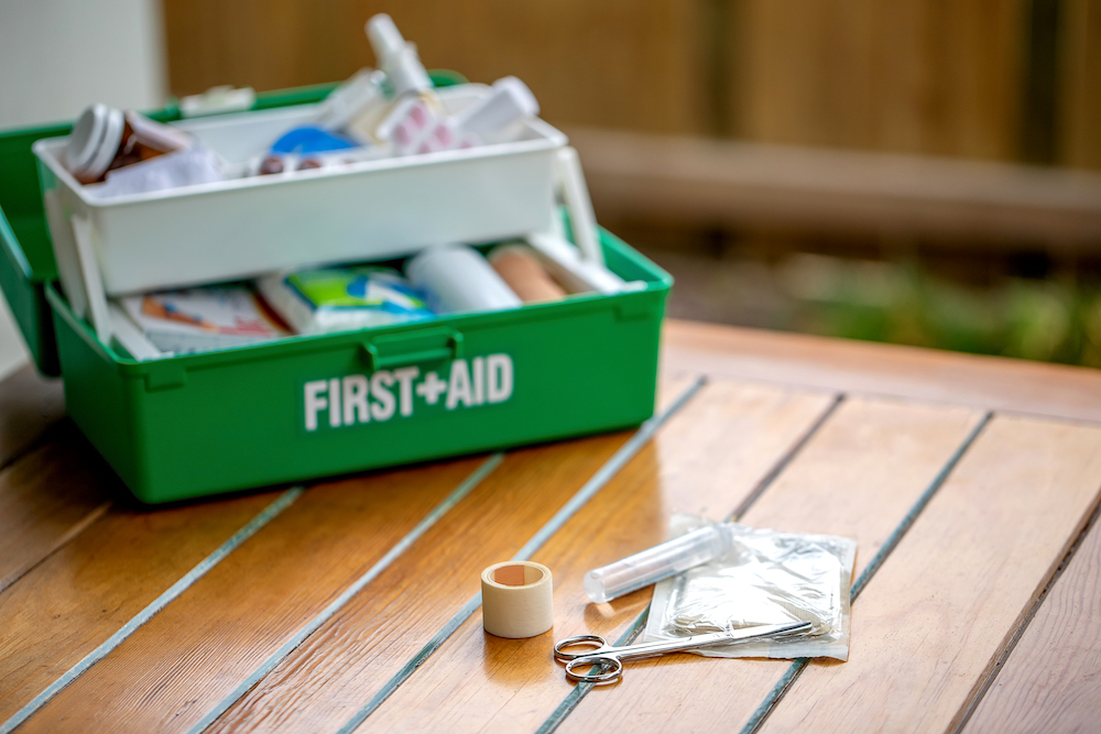 first aid kit on the table 2021 08 28 23 40 53 utc